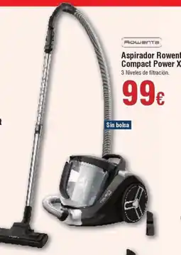 Hiper FROIZ ROWENTA Aspirador Escoba Solac AE2505 Turbobat Power oferta