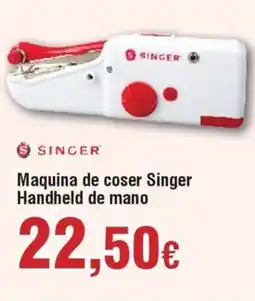 Hiper FROIZ SINGER Maquina de coser Singer Handheld de mano oferta