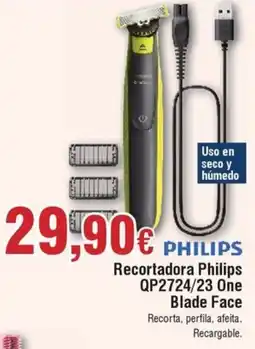 Hiper FROIZ PHILIPS Recortadora QP2724/23 One oferta