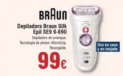 Hiper FROIZ BRAUN Depiladora silk Epil SE9 9-690 oferta