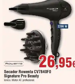 Hiper FROIZ ROWENTA Secador CV7840F0 Signature Pro Beauty oferta