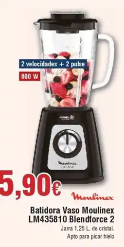Hiper FROIZ MOULINEX Batidora Vaso LM435810 Blendforce 2 oferta