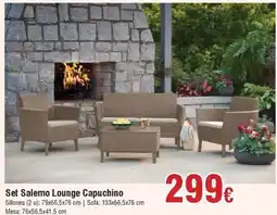 Hiper FROIZ Set Salemo Lounge Capuchino oferta