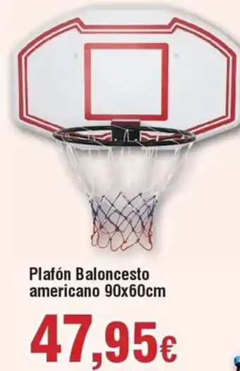 Hiper FROIZ Plafón Baloncesto americano 90x60cm oferta