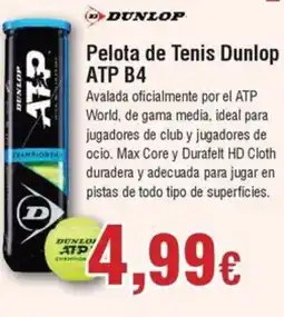 Hiper FROIZ DUNLOP Pelota de Tenis ATP B4 oferta