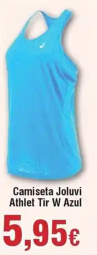Hiper FROIZ Camiseta Joluvi Athlet Tir W Azul oferta