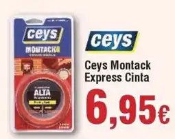 Hiper FROIZ CEYS Montack Express Cinta oferta