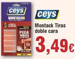 Hiper FROIZ CEYS Montack Tiras doble cara oferta