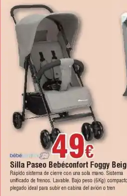 Hiper FROIZ Silla Paseo Bebéconfort Foggy Beige oferta
