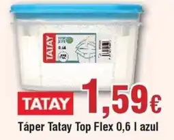 Hiper FROIZ TATAY Táper Top Flex azul oferta