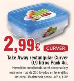 Hiper FROIZ CURVER Take Away rectangular oferta