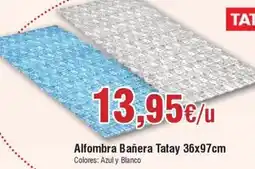 Hiper FROIZ TATAY Alfombra Bañera 36x97cm oferta
