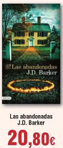 Hiper FROIZ Las abandonadas J.D. Barker oferta