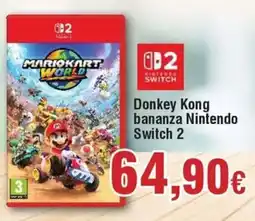 Hiper FROIZ Donkey Kong bananza Nintendo Switch 2 oferta