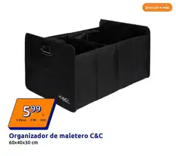 Action C&C Organizador de maletero 60x40x30 cm oferta