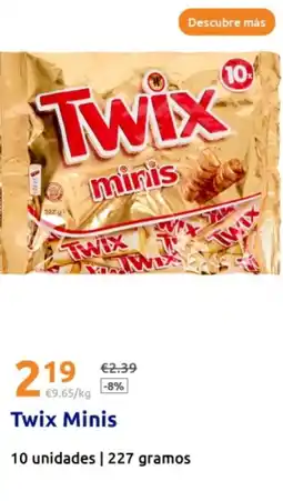 Action TWIX Minis oferta