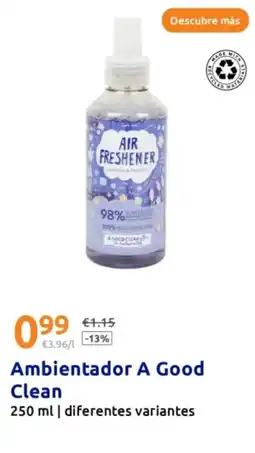 Action Ambientador A Good Clean oferta