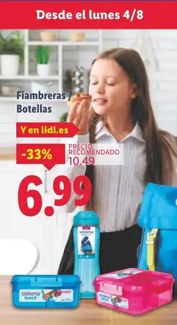 Fiambreras Botellas