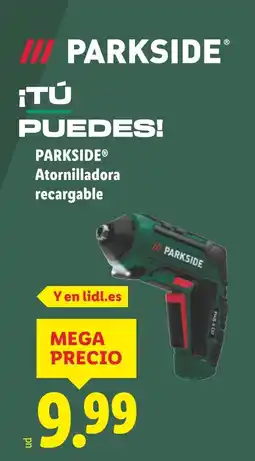 Lidl PARKSIDE Atornilladora recargable oferta