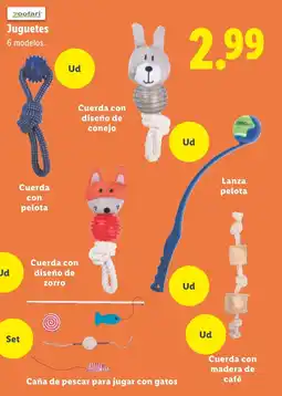 Lidl ZOOFARI Juguetes oferta