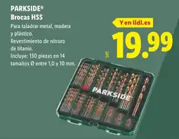 Lidl PARKSIDE Brocas HSS oferta