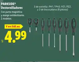 Lidl PARKSIDE Destornilladores oferta