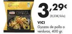 Supermercados Lupa Vici - gyozas de pollo o verduras oferta