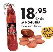 Supermercados Lupa La hoguera - lomo raza duroc oferta