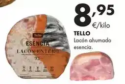 Supermercados Lupa Tello - lacón ahumado esencia oferta