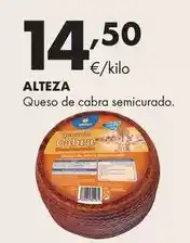 Supermercados Lupa Alteza - queso de cabra semicurado oferta