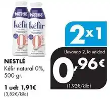 Supermercados Lupa Nestlé - kéfir natural 0% oferta