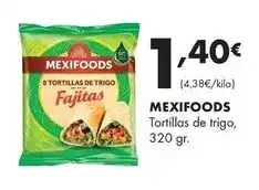 Supermercados Lupa Mexifoods - tortillas de trigo oferta