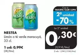 Supermercados Lupa Nestea - limon o te verde maracuya oferta