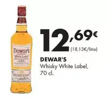Supermercados Lupa Dewar's - whisky white label oferta