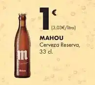Supermercados Lupa Mahou - cerveza reserva oferta