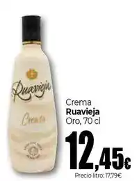 Unide Supermercados Ruavieja - crema oro oferta