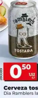 Dia Dia ramblers - cerveza tostada oferta
