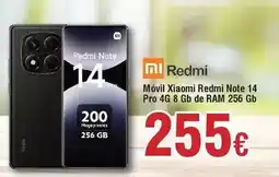 FROIZ Xiaomi - móvil redmi note 14 pro 4g 8 gb de ram 256 gb oferta