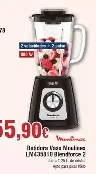 FROIZ Moulinex - batidora vaso lm4351810 blendforce 2 oferta