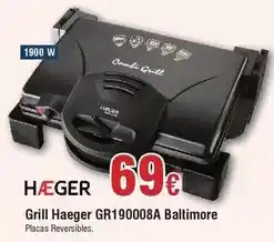 FROIZ Haeger - grill gr190008a oferta