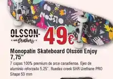 FROIZ Enjoy - monopatín skateboard olsson oferta