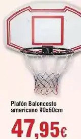 FROIZ Plafon baloncesto americano 90x60cm oferta