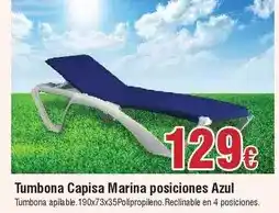 FROIZ Marina - tumbona capisa marina oferta