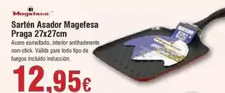 FROIZ Magefesa - sarten asador praga 27x27cm oferta