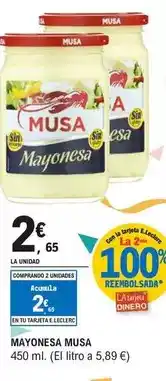 E.Leclerc Musa - mayonesa oferta