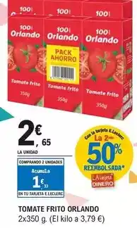 E.Leclerc Orlando - tomate frito oferta