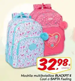 Supermercados Dani Blackfit8 - mochila multibolsillos oferta