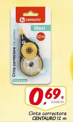 Supermercados Dani Cinta correctora oferta