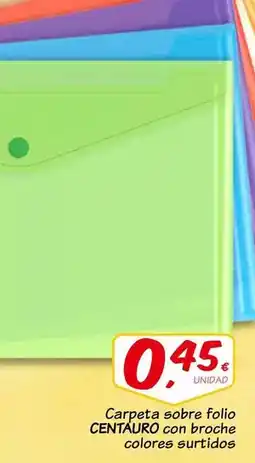 Supermercados Dani Carpeta sobre folio oferta