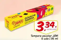 Supermercados Dani Jovi - tempera escolar oferta